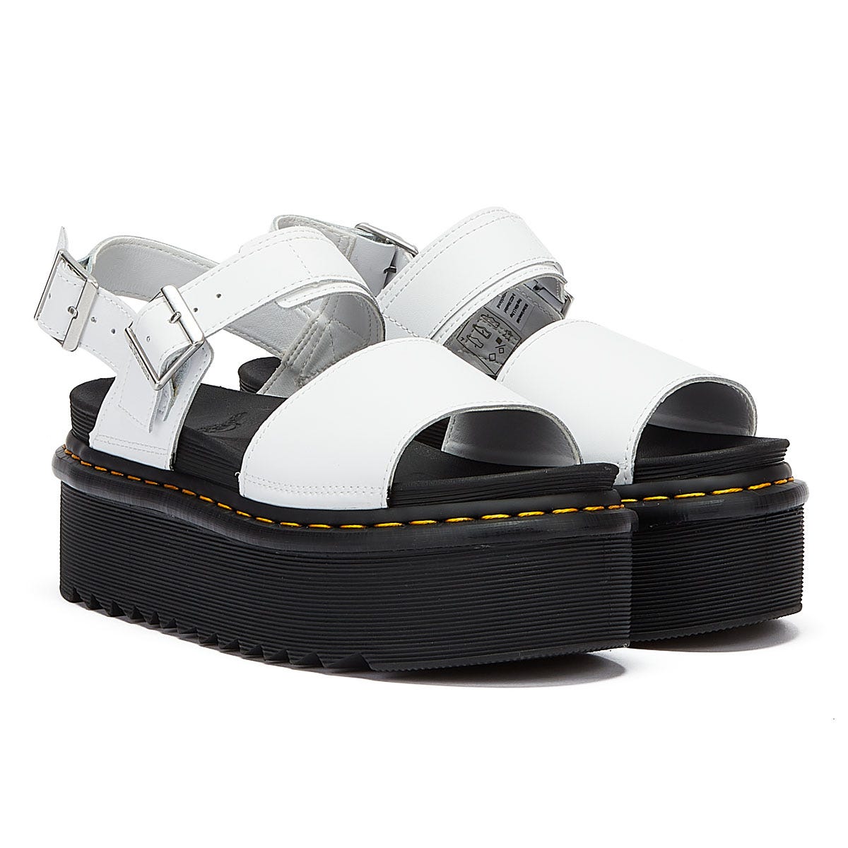 Dr. Martens Voss Quad Hydro Womens White Sandals