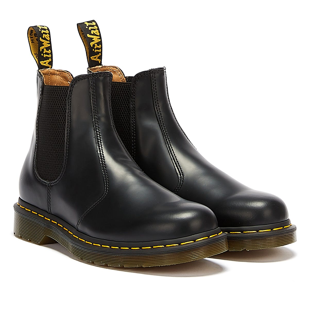 Dr. Martens 2976 Smooth Leather Ys Womens Black Boots