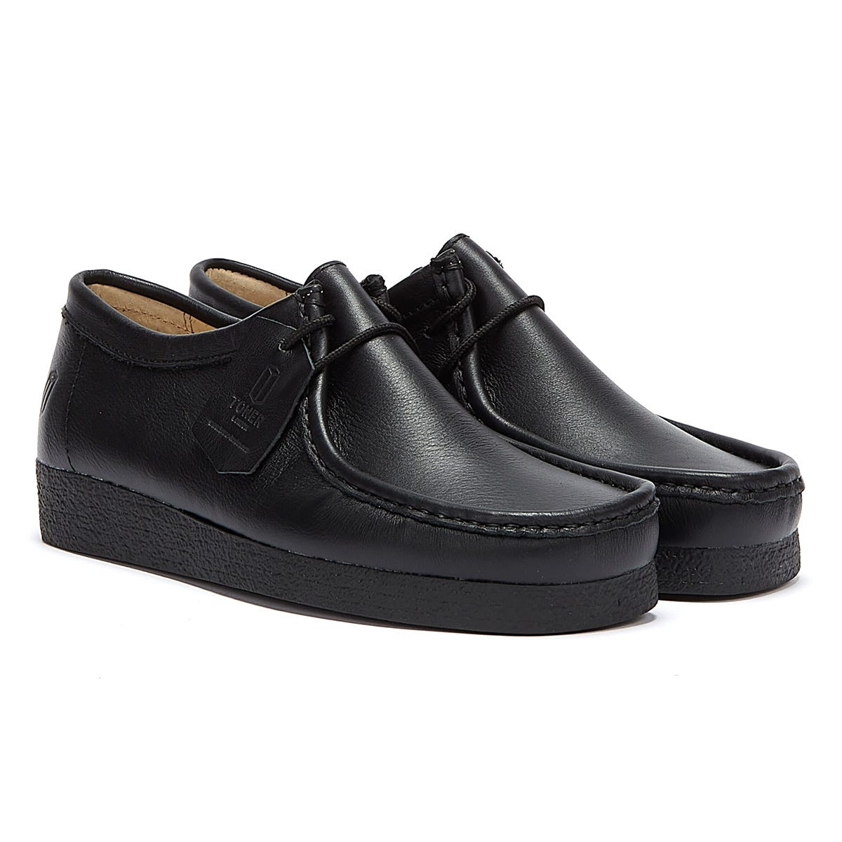 Tower London Apache Black Nappa Shoes