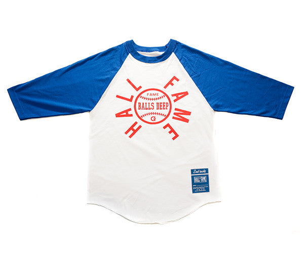 Hall of Fame | G Raglan Tee - Royal Blue