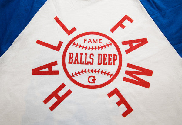 Hall of Fame | G Raglan Tee - Royal Blue