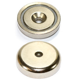 8mm 100mm Strong Countersunk Rare Earth Neodymium Ring Round Hole Disc Magnets 