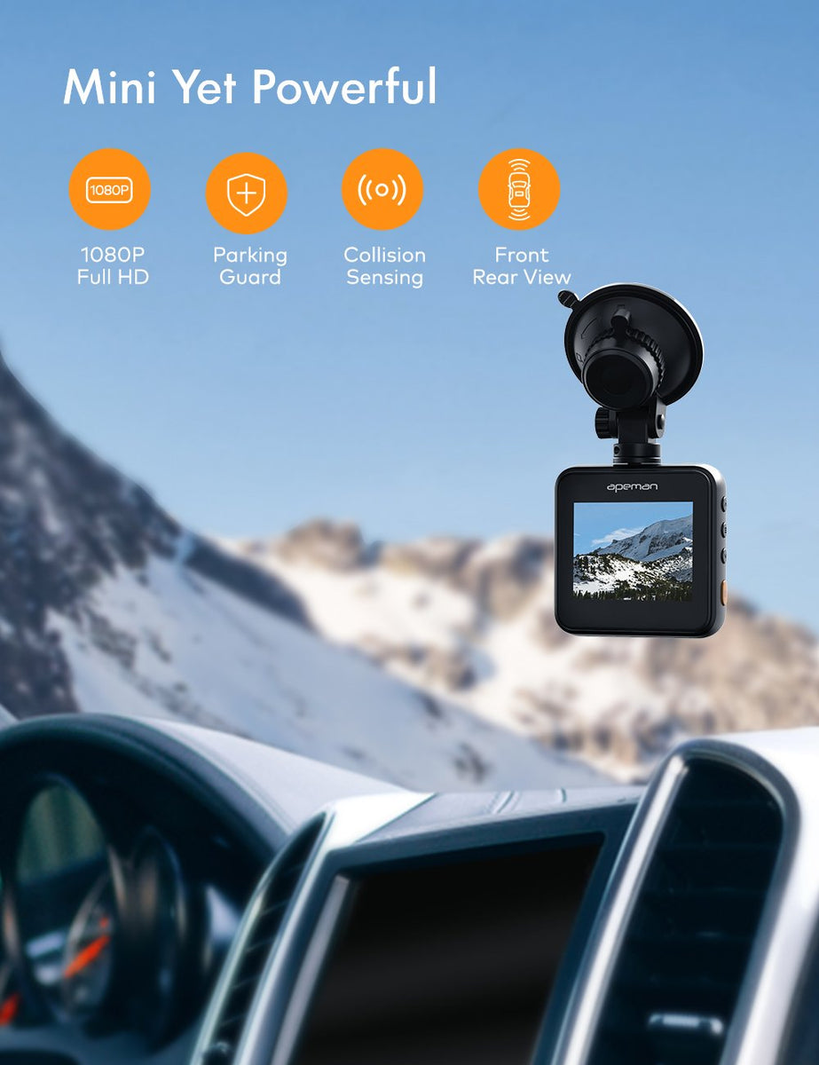 APEMAN C420D Dual Dash Cam – Apeman CA