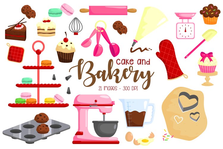 clipart panadero bakery