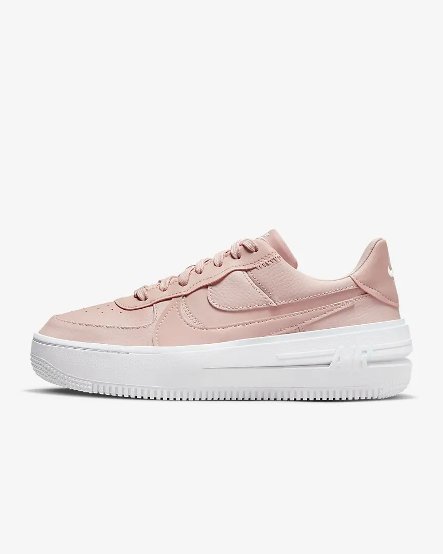Nike Air Force 1 PLT.AF.ORM - Pink Oxford/White/Light Soft Pink –