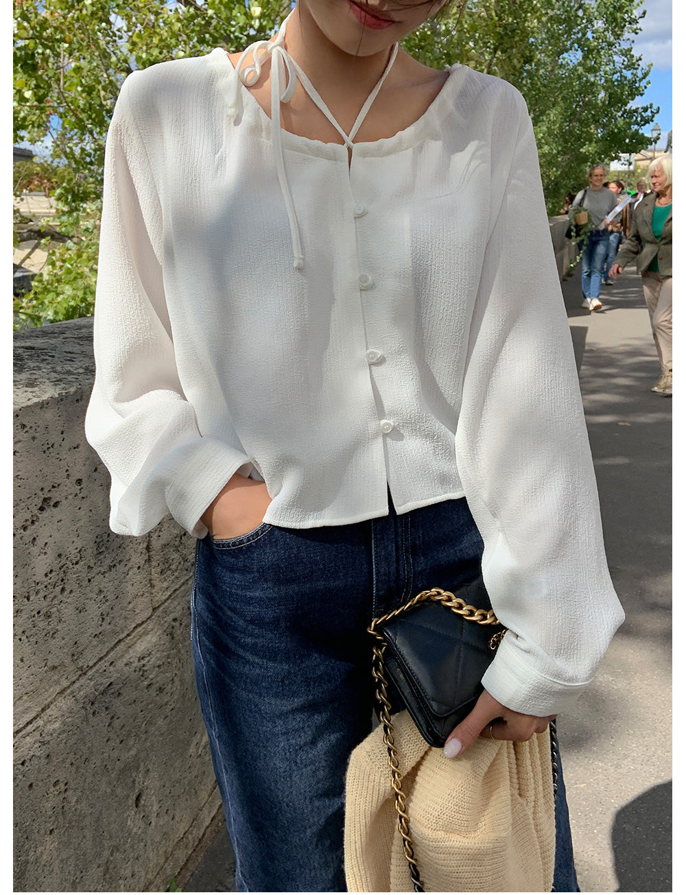 いします DEUXIEME CLASSE - 美品⭐️CELERI Shirring Blouse