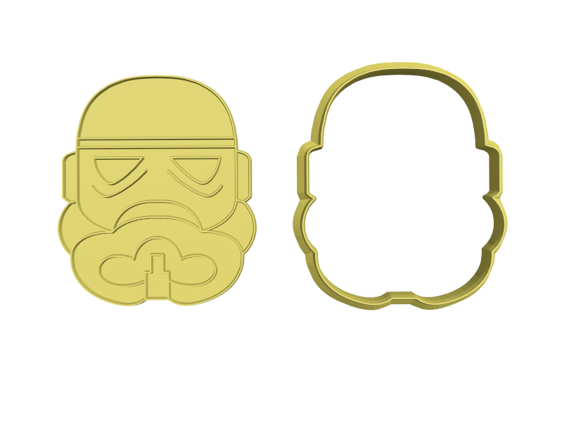 1 Storm Trooper Cookie Cutter Star Wars