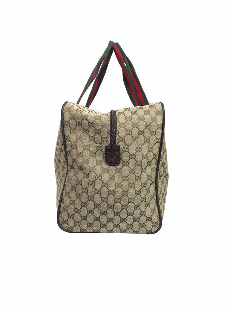 Pre-owned Gucci Original GG Canvas Carry-On Duffle Bag – Sabrina&#39;s Closet