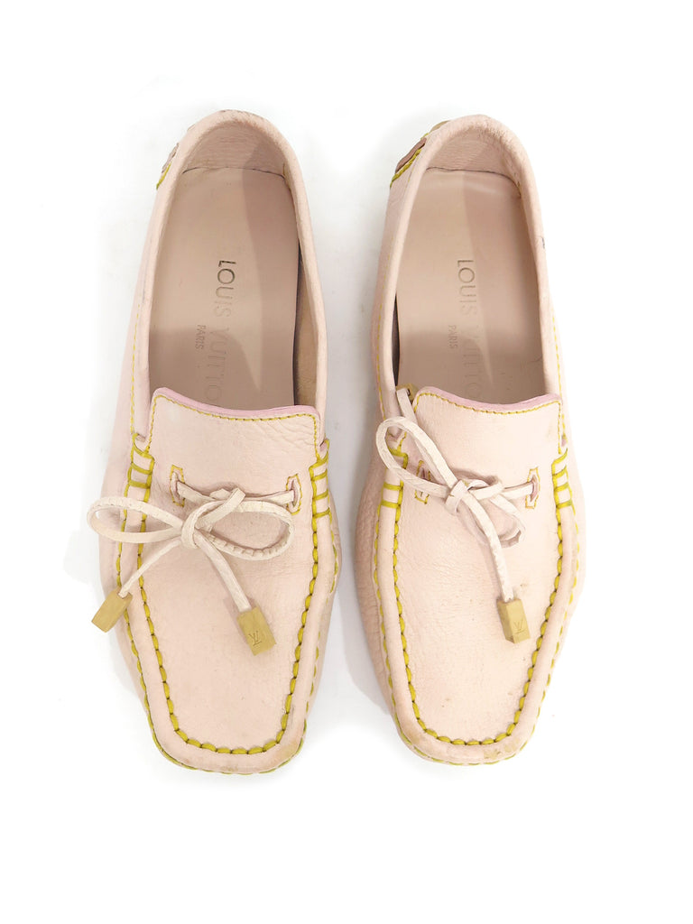 Pre-owned Louis Vuitton Leather Loafers – Sabrina&#39;s Closet