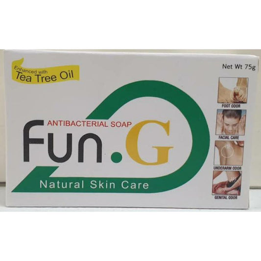 Antibacterial Soap Natural Skin Care Fun.G With Tea Tree Oil 75g