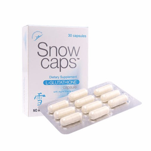 Snow Caps L-Glutathione Capsules Box of 30