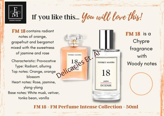 FM 844- FM Perfume Intense Collection - 50ml
