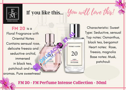 FM 841 - FM Perfume Intense Collection - 50ml