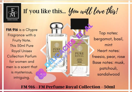 FM 709 - FM Perfume Royal Collection - 50ml