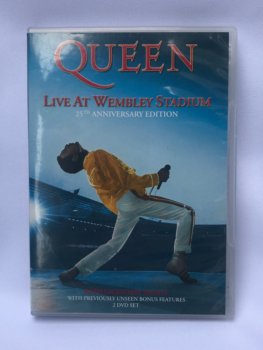 norte Cuidado Síntomas Queen - Live at Wembley Stadium 25th Anniversary Edition - Used DVD –  Cromulent Records
