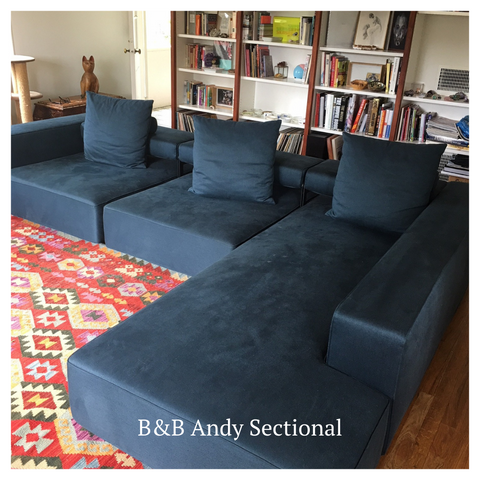 Modern Resale B&B italia Andy Sofa Sectional on Consignment