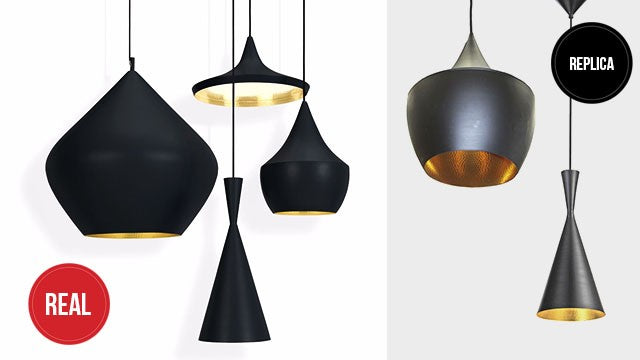 Designer lights are also subject to copies