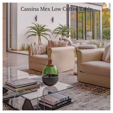 Modern Resale consignment Cassina Mex Low Coffee Table Testimonial