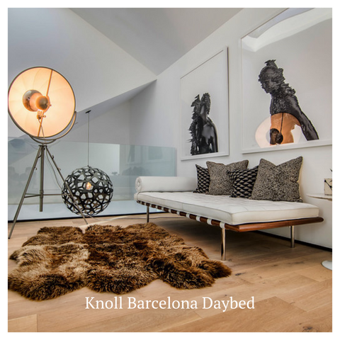 Modern Resale Knoll Barcelona Daybed consignment