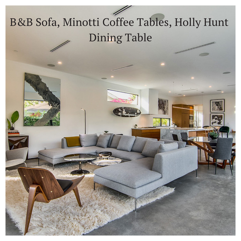 Modern Resale B&B italia Holly Hunt Minotti on Consignment