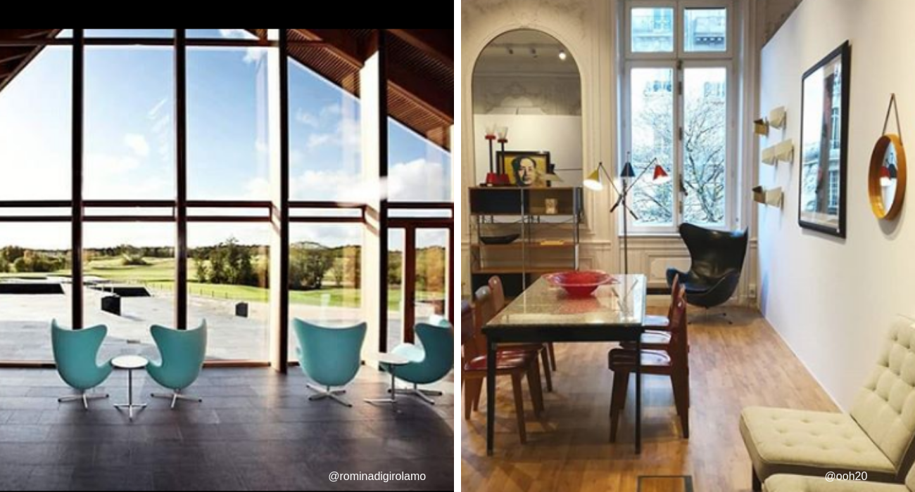 Fritz Hansen Arne Jacobsen Egg Chair in Real Homes From Instagram