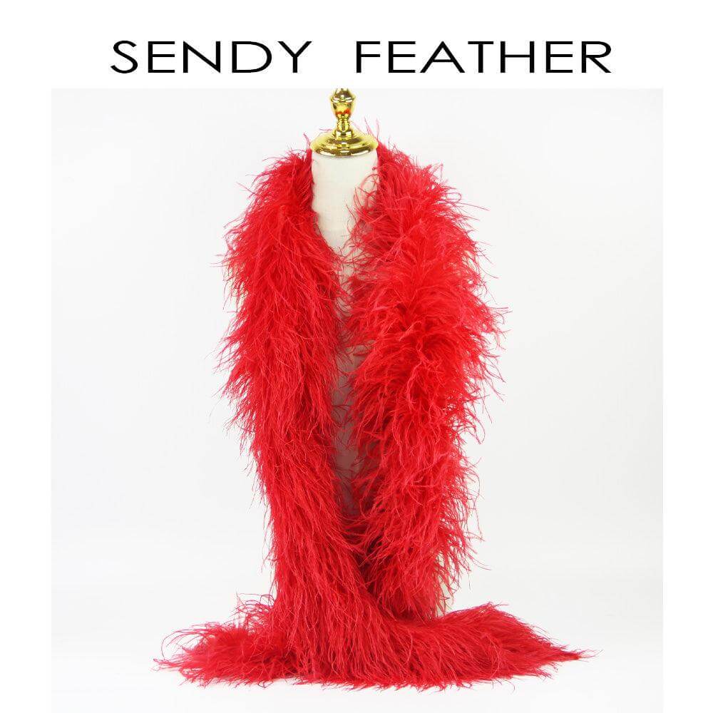 Ostrich Feather Boas 10/15cm (Sold By Piece)