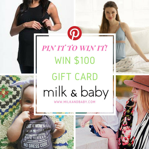 Win $100 gift card to milk & baby