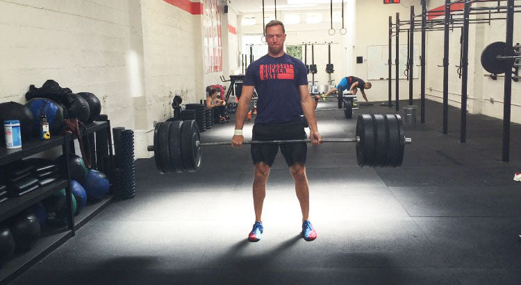 Dr Scott Mills deadlifting