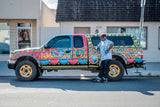 Truck painted by world famous truck artist Haider Ali from Pakistan