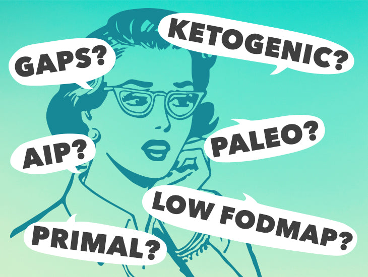 A healing diet: Explaining Paleo, Keto, FODMAP, AIP, and GAPS