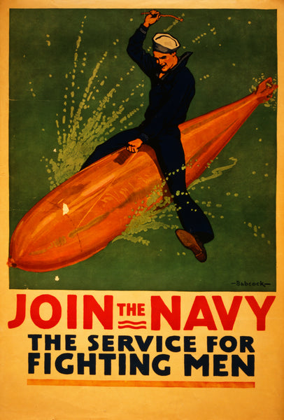 Join the Navy, World War I recruiting poster