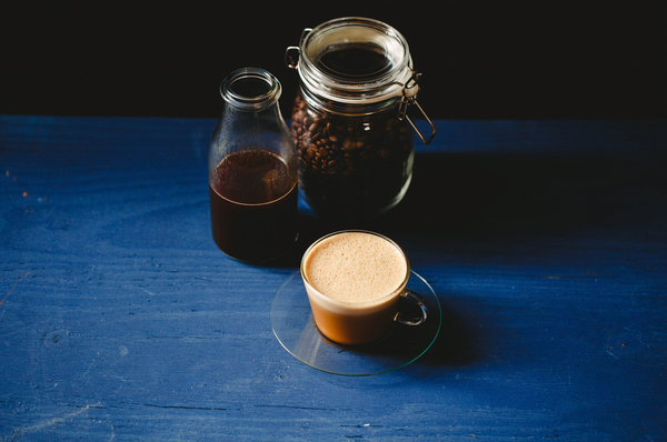 Blended coffee with butter, the creamiest coffee ever