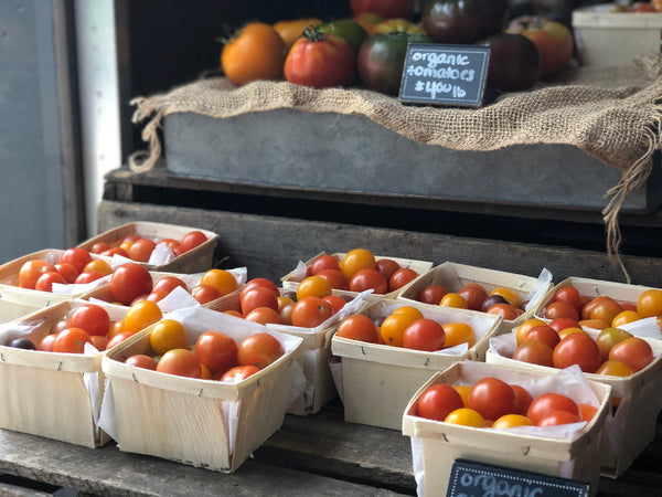 organic tomatoes pints