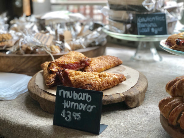 baked goods on a table