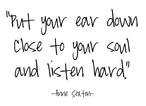Quote listen to your soul