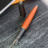 Diplomat Aero Fountain Pen, Orange Black - 14K Gold Nib