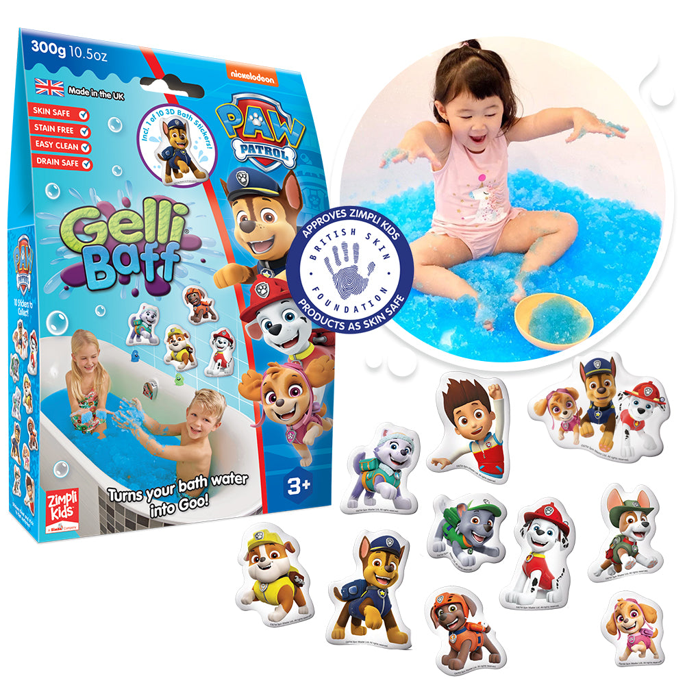 Necklet groef halen Paw Patrol Gelli Baff RED - With 10 Paw Patrol Stickers To Collect – Larkin  and Friends