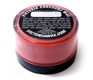 Victoria Wax Concours Red Wax 6 oz