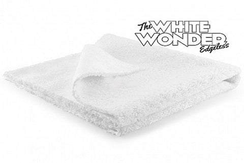 Monster Microfiber White Wonder Edgeless Towel