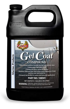 Presta Gel Coat Compound 3.75 litre