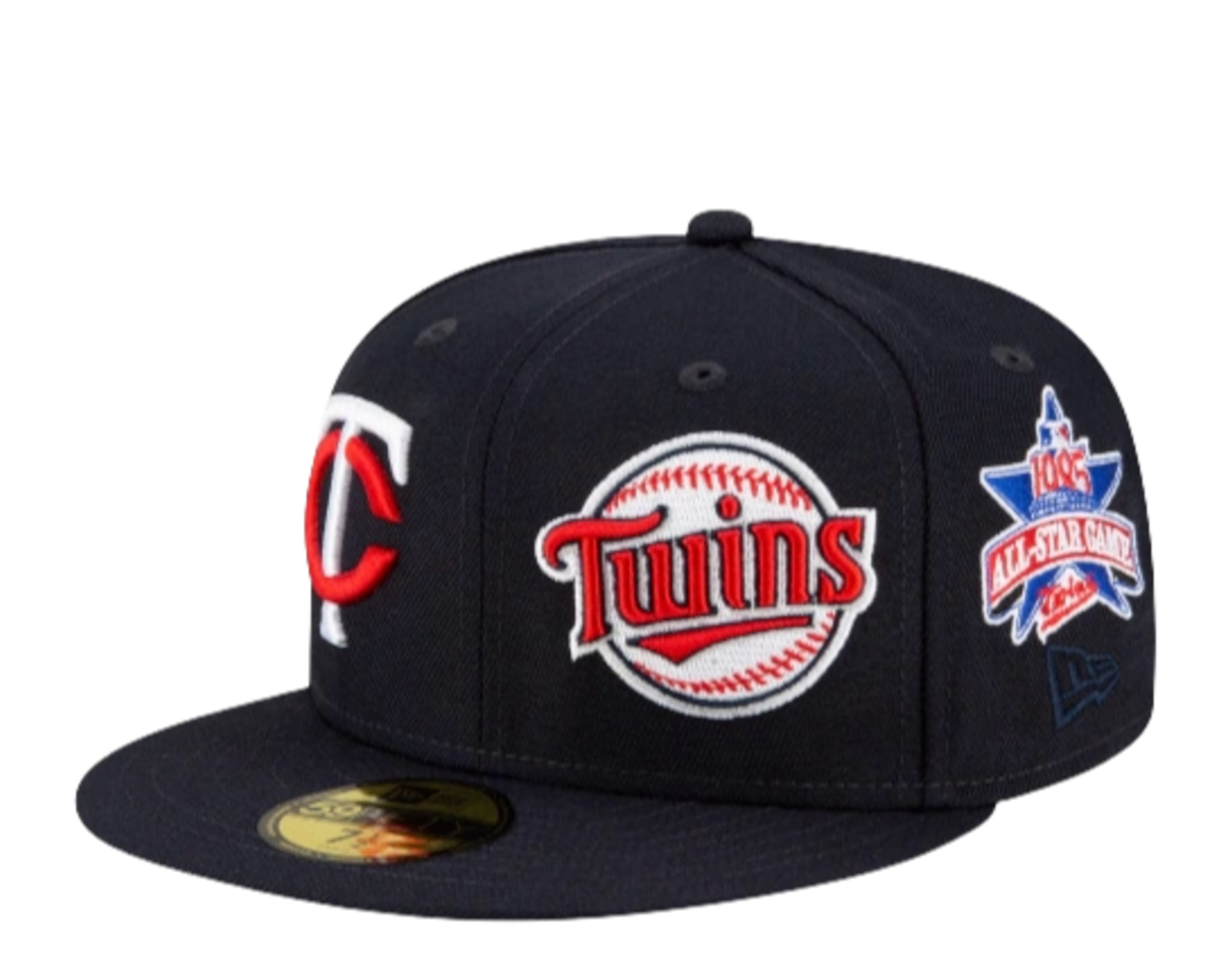 New Era 59Fifty MLB Minnesota Twins Patch Pride Fitted HatN NYCMode