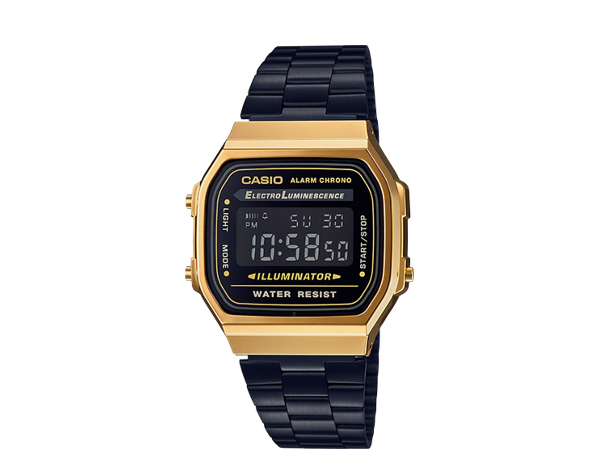 Casio A168WEGB Digital Metal Watch – NYCMode