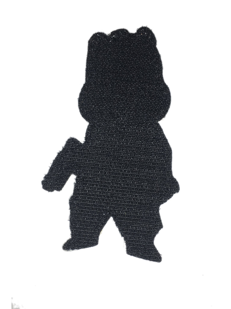 Zero Care Bear Embroidered Morale Patch With Hook Backing