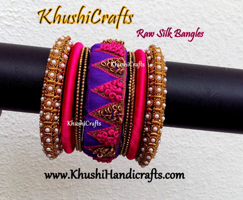 Indian Bangles with Maggam work