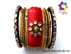 Silk bangles