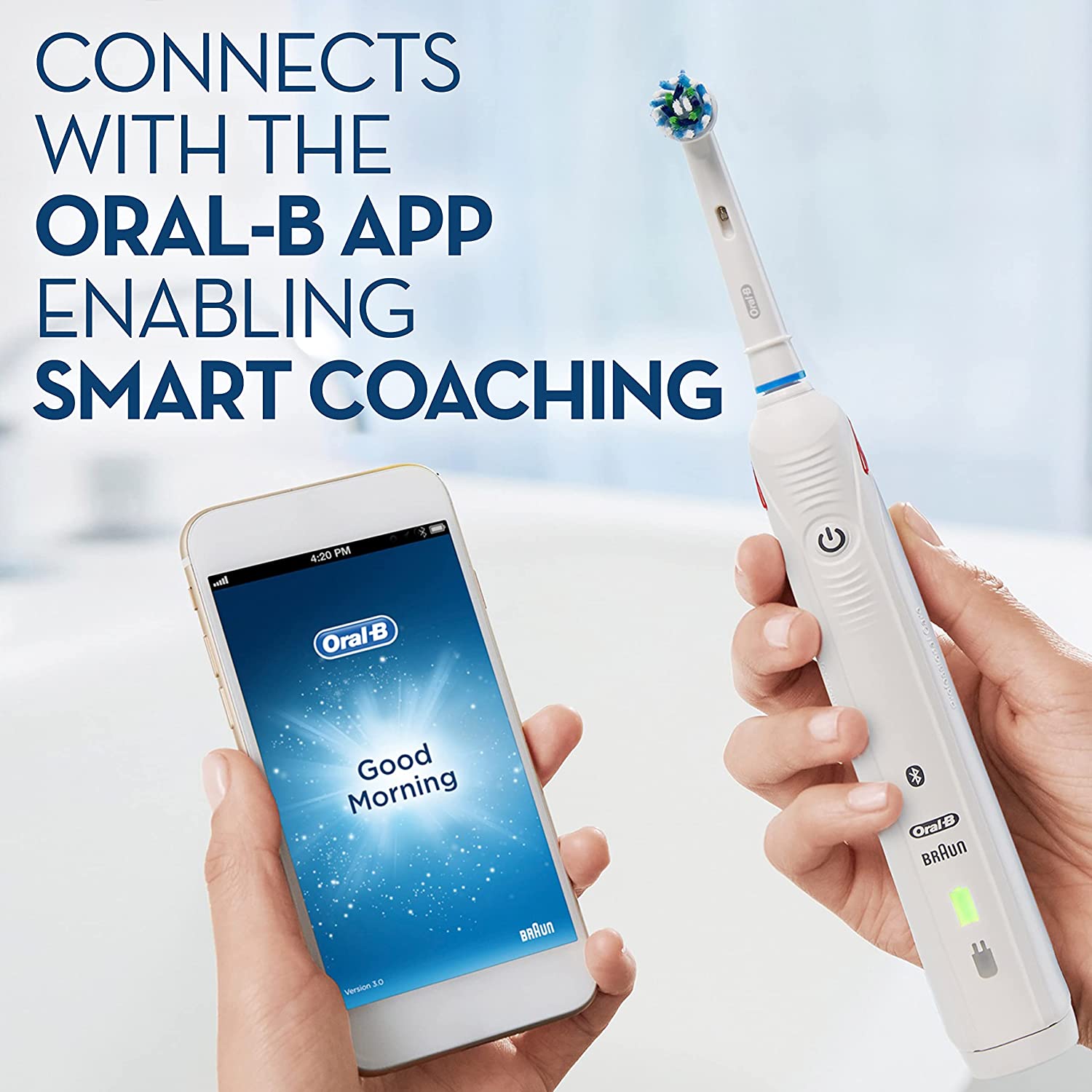 Raad Obsessie Ijzig Smart Bluetooth Toothbrush - Smart 6 – ezeful