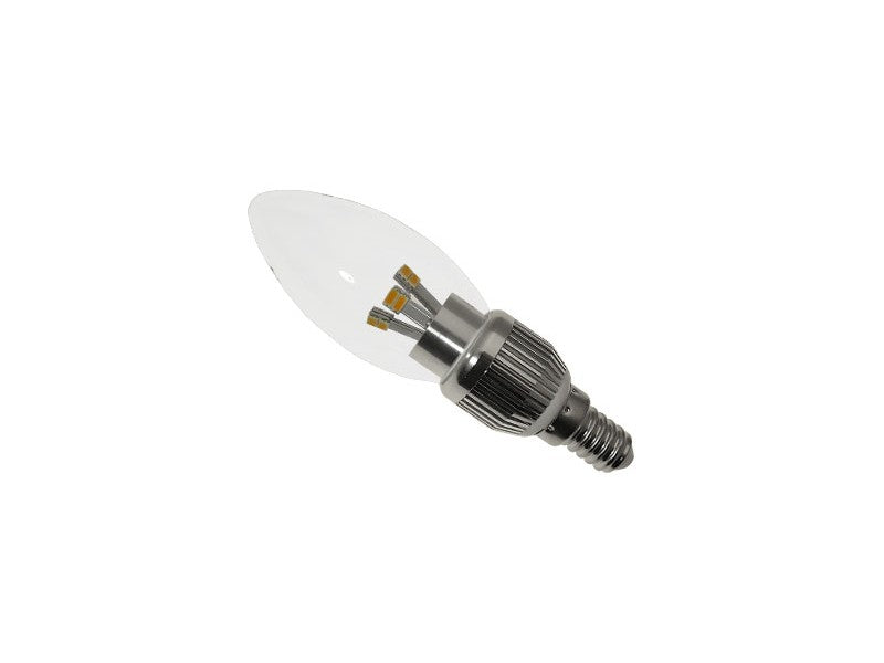 E14 kerte 5,1W LED klar Luxinia 353Lm 360° sunflux Designerlamper - lamper4u.dk sælger vi kvalitetsbelysning til dig – Lamper4u