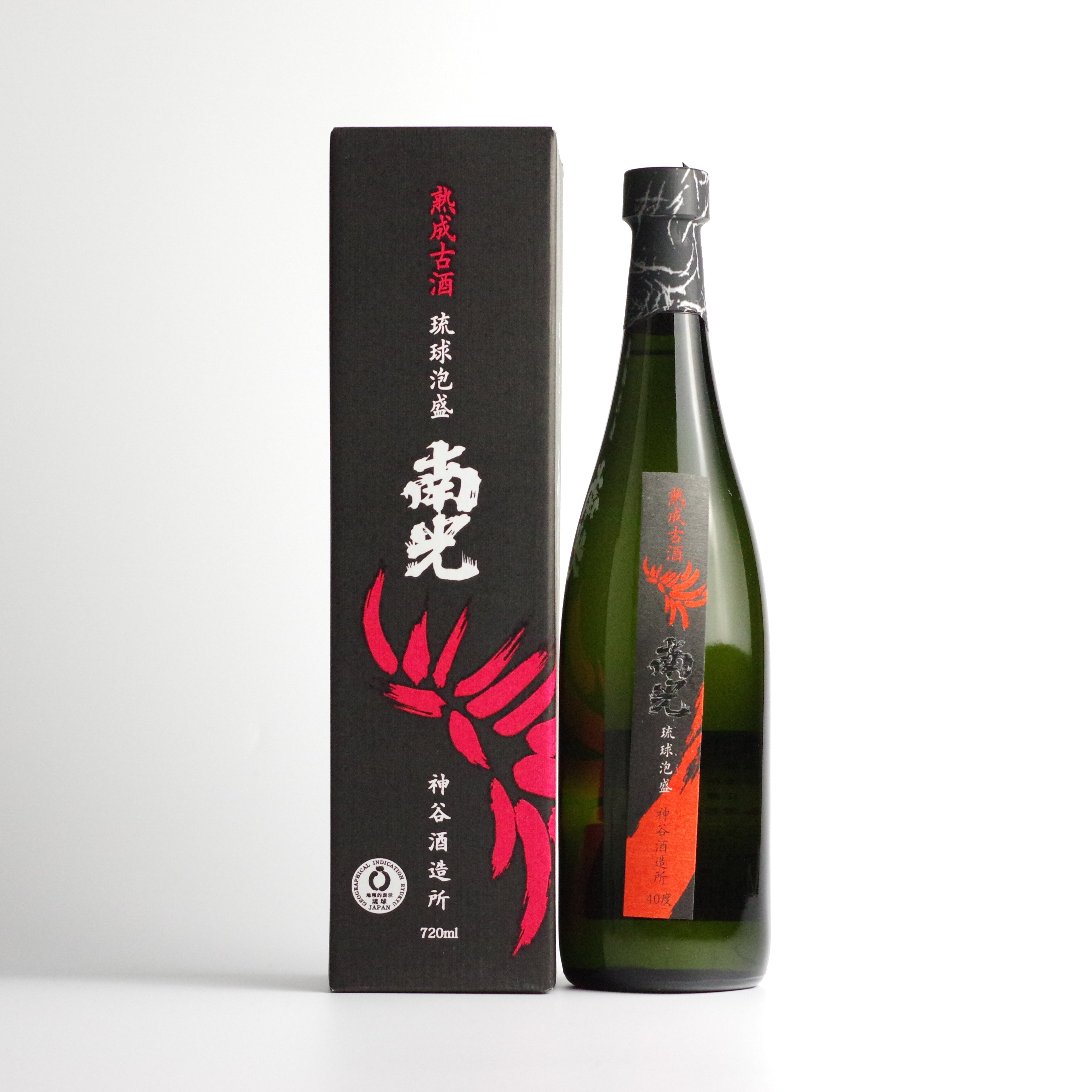 割引 首里の酒 古酒 瑞穂 琉球泡盛 10年貯蔵 約40年以前製造 箱付 aob