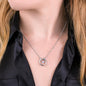 To My Wife Necklace, Wife Necklace From Husband, Necklace For Wife From Husband, Husband Wife Necklace, Valentines Day Anniversary Jewelry With Message Card And Gift Box