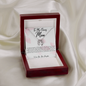 Love Knot To Mom Christmas Gift Mother Birthday Jewelry Gifts For Mom From Daughter Necklace For Mom Gift Ideas For Mother Day Thank You Mom